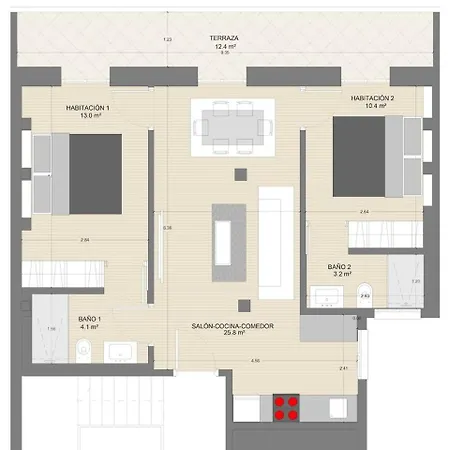 “the Palms” New, Ac, Terrace, Calm Near Old Town Διαμέρισμα